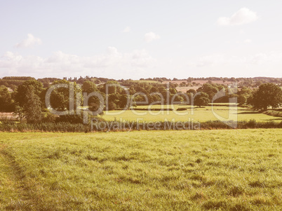 View of Tanworth in Arden vintage