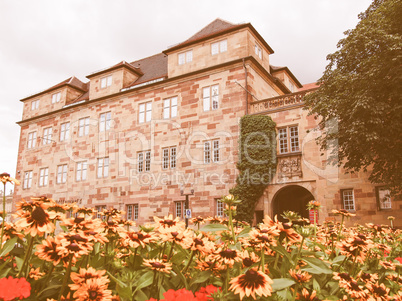 Altes Schloss (Old Castle), Stuttgart vintage