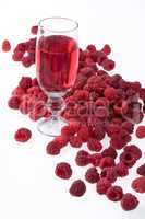Juice And Raspberries