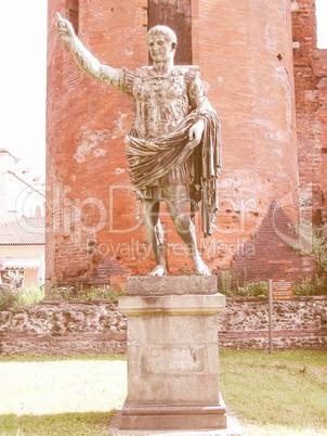 Roman statue vintage