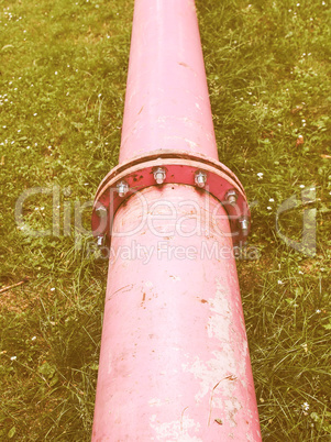 Water pipes vintage