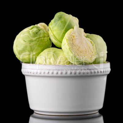 Fresh brussels sprouts