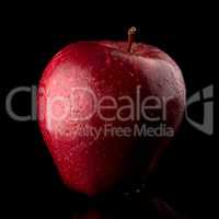 Fresh red apple