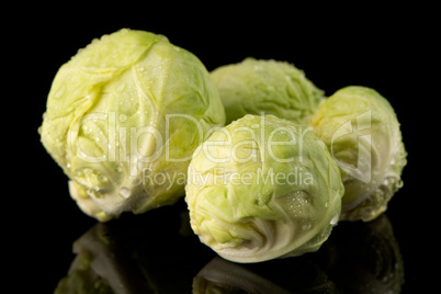 Fresh brussels sprouts