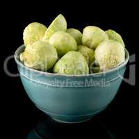Fresh brussels sprouts
