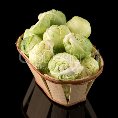 Fresh brussels sprouts