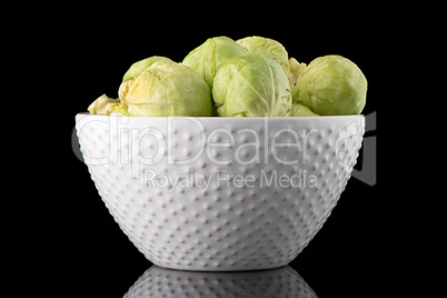 Fresh brussels sprouts