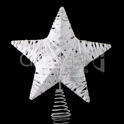 White  Christmas star