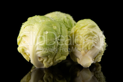 Fresh brussels sprouts