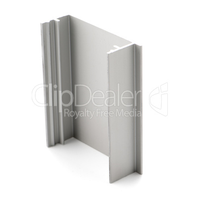 Aluminium profile sample