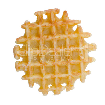 Crisp waffle