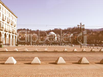 Piazza Vittorio, Turin vintage