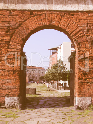 Porte Palatine, Turin vintage