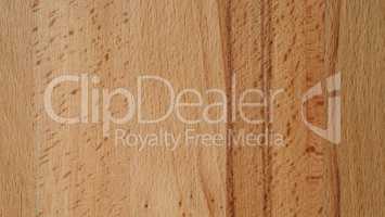 Close up of neutral brown freshly processed beech plank