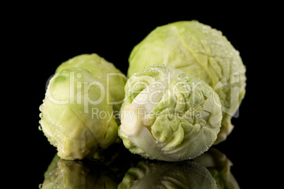 Fresh brussels sprouts