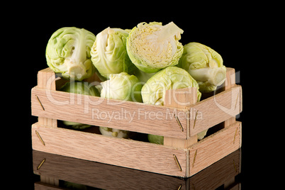 Fresh brussels sprouts