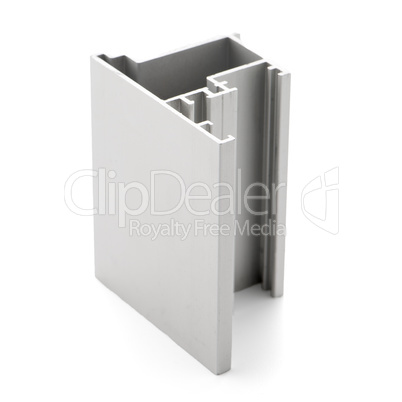 Aluminium profile sample