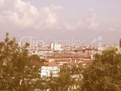 Turin view vintage