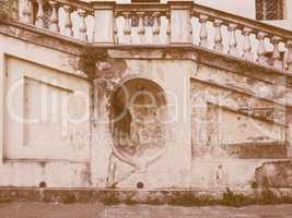 Ruins of ancient building vintage