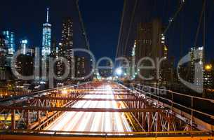 Night Brooklyn Bridge