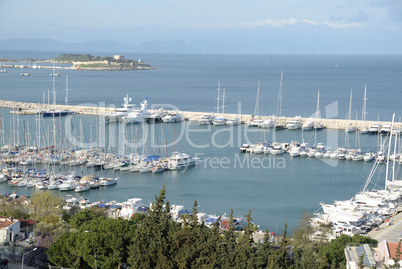 Marina in Kusadasi, Türkei