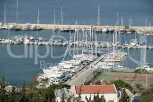 Marina in Kusadasi, Türkei