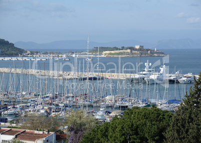 Marina in Kusadasi, Türkei