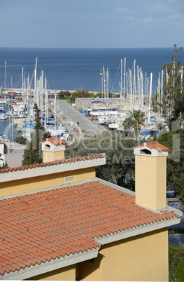 Marina in Kusadasi, Türkei