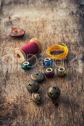 Stylish beads for needlework