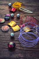 Stylish beads for needlework