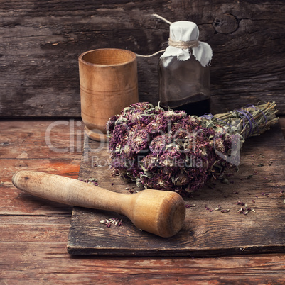 Harvesting of medicinal herbs