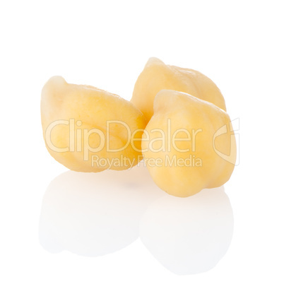 Close up image chickpeas