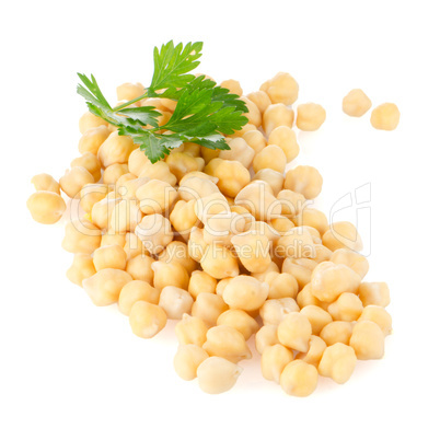 Pile of chickpeas