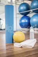 Gym with no people