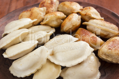Dumplings with various fillings