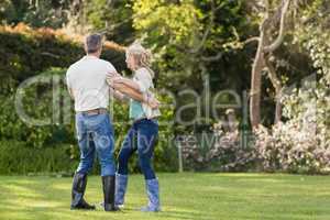 Cute couple dancing