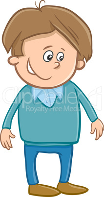 cute boy character cartoon