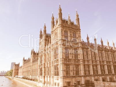 Houses of Parliament vintage Houses of Parliament vintage