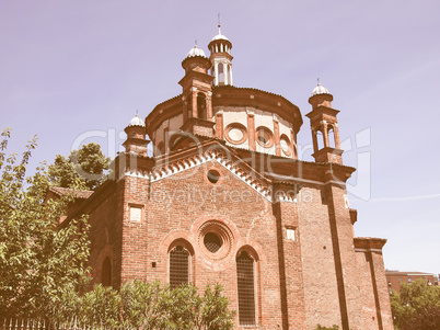 Sant Eustorgio church, Milan vintage