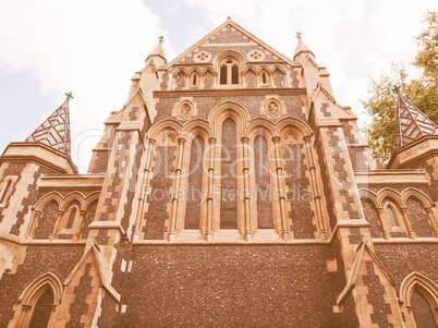 Southwark Cathedral, London vintage