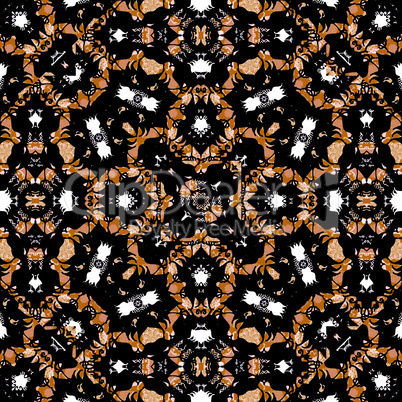 Modern Geometric Ornate Seamless Pattern