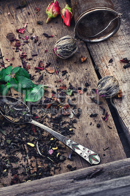 fragrant tea brew