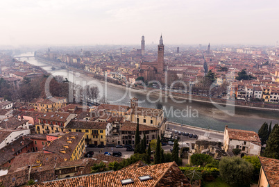 The old town of Verona