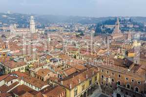 The old town of Verona