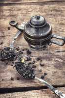 Varieties of dry tea