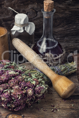 Dried medicinal herb