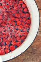 jam with strawberry