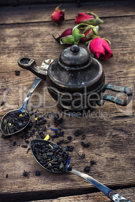 Varieties of dry tea
