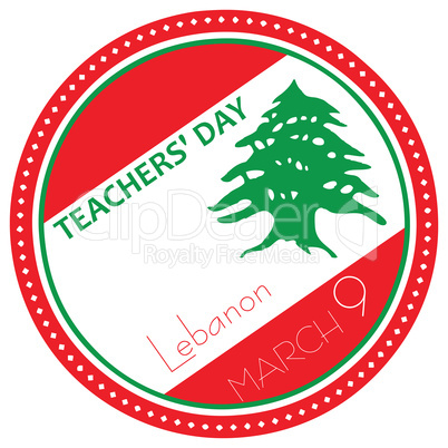 Teacher's Day on March 9th