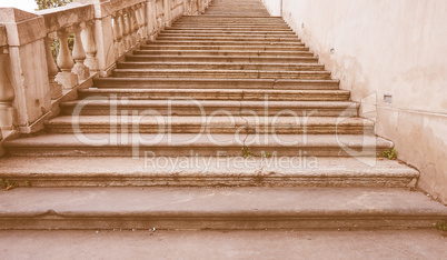 Stairway steps vintage